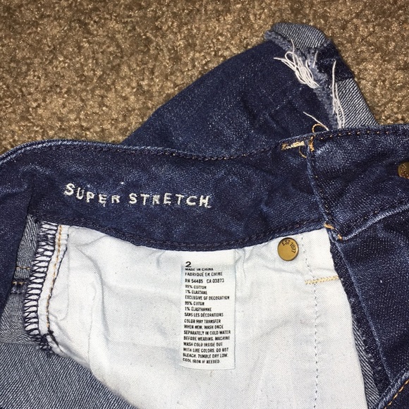 American Eagle High Waisted Denim Shorts - Picture 3 of 5